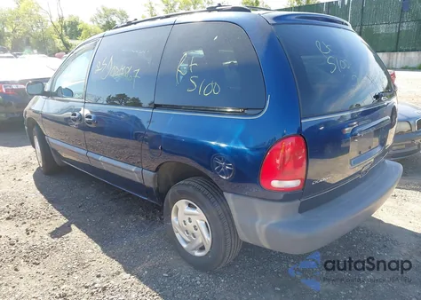 2000 Dodge Caravan Se из США, поврежденный, VIN 2B4GP45R0YR868622